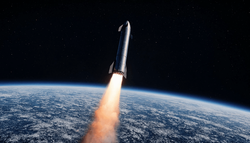 SpaceX Starship — крупнейшая ракета для полётов на Луну и Марс