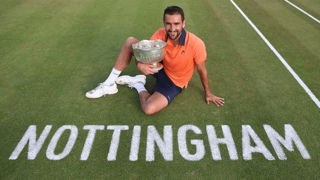 Марин Чилич — победитель US Open 2014 выходит на траву Queen's Club против Уго Умбера