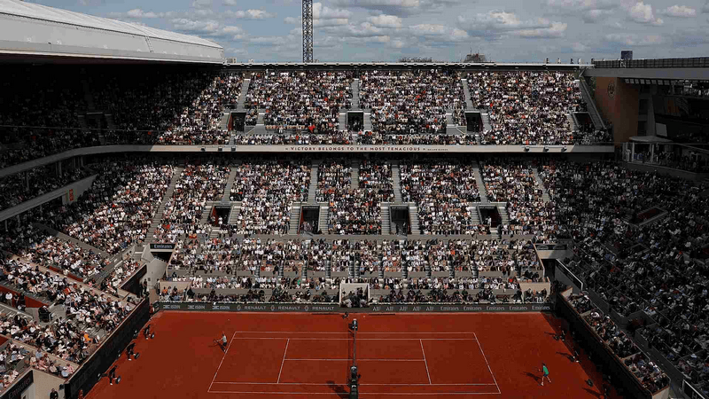 Корт Ролан Гаррос ATP 3 июня 2026